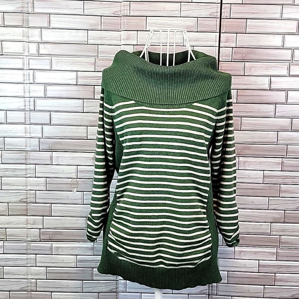 89th & Madison pullover cowel neck sweater Size M